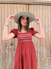 Cargar imagen en el visor de la galería, VESTIDO MIDI TEJA