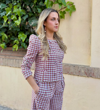 Cargar imagen en el visor de la galería, CHAQUETA VICHY