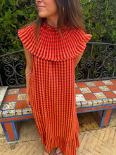 Cargar imagen en el visor de la galería, Vestido Cuello Vichy
